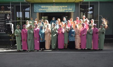 Setetes Darah, Sejuta Harapan, Kodim 0811 Tuban Gelar Donor Darah Dalam Rangka Peringati HUT Persit Ke-80 